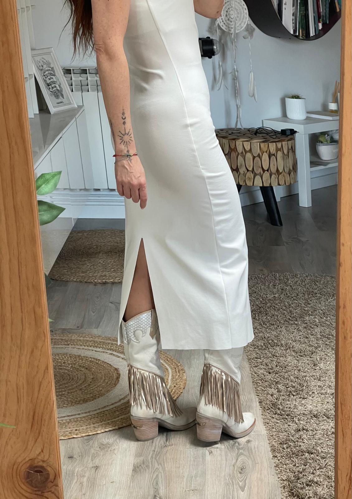 VESTIDO ROSANA BLANCO CIUDADELLA - Imagen 2