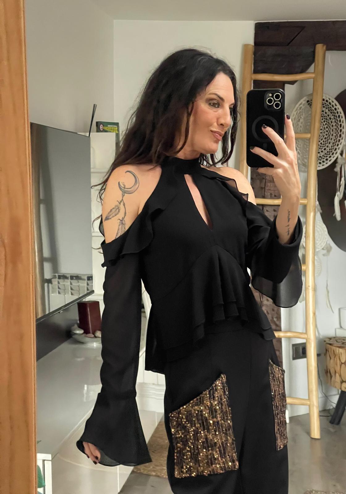 CAMISA PETRA NEGRA - Imagen 4