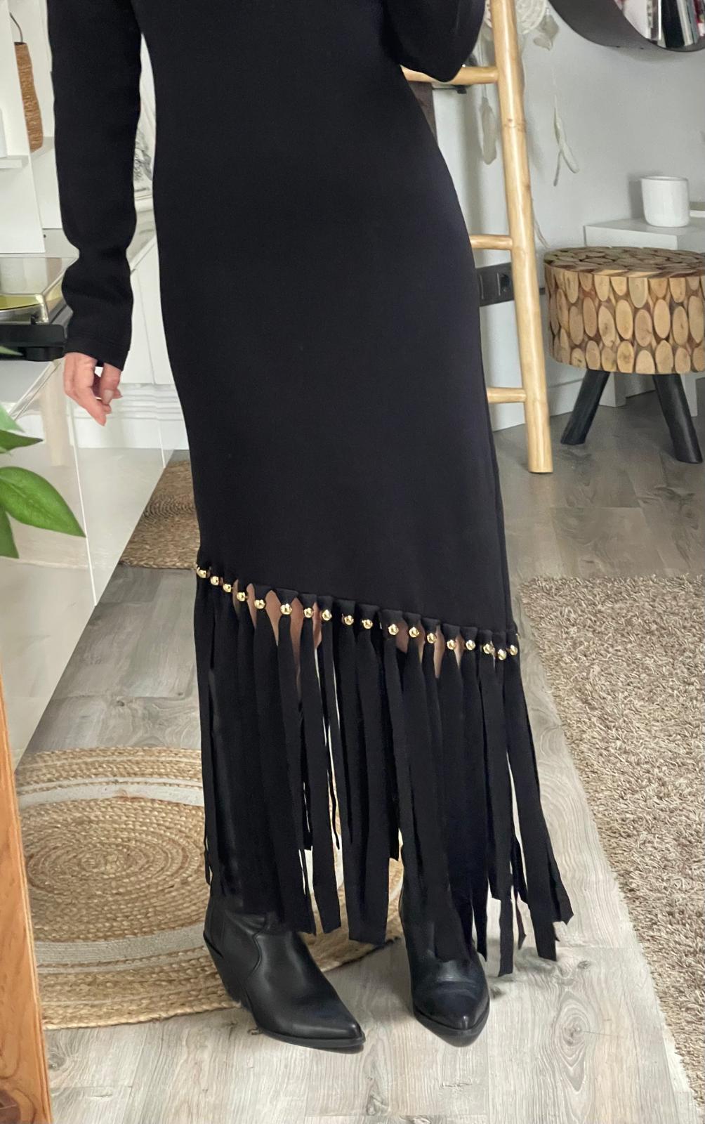 VESTIDO ARIZONA NEGRO - Imagen 5