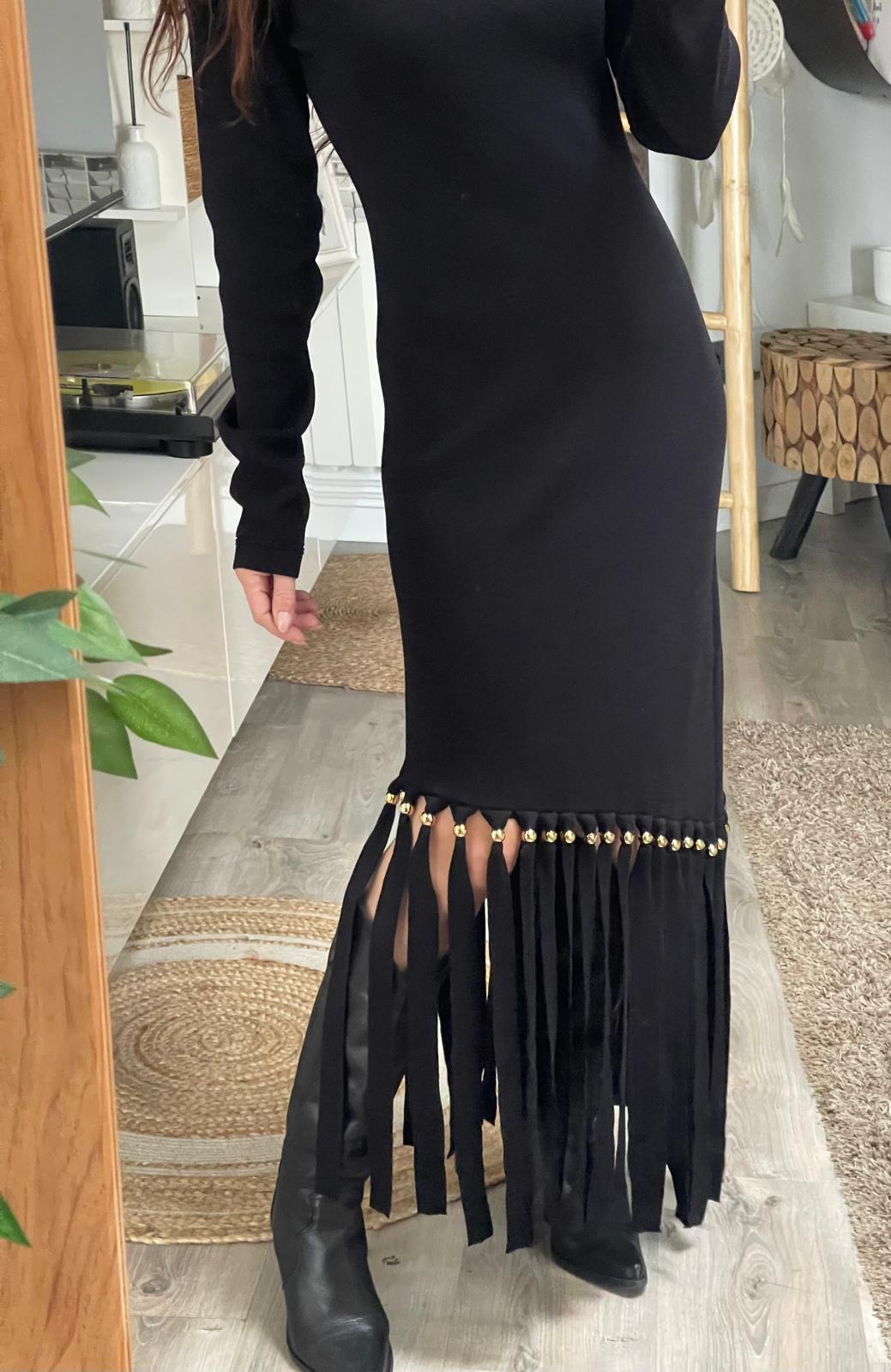 VESTIDO ARIZONA NEGRO - Imagen 2