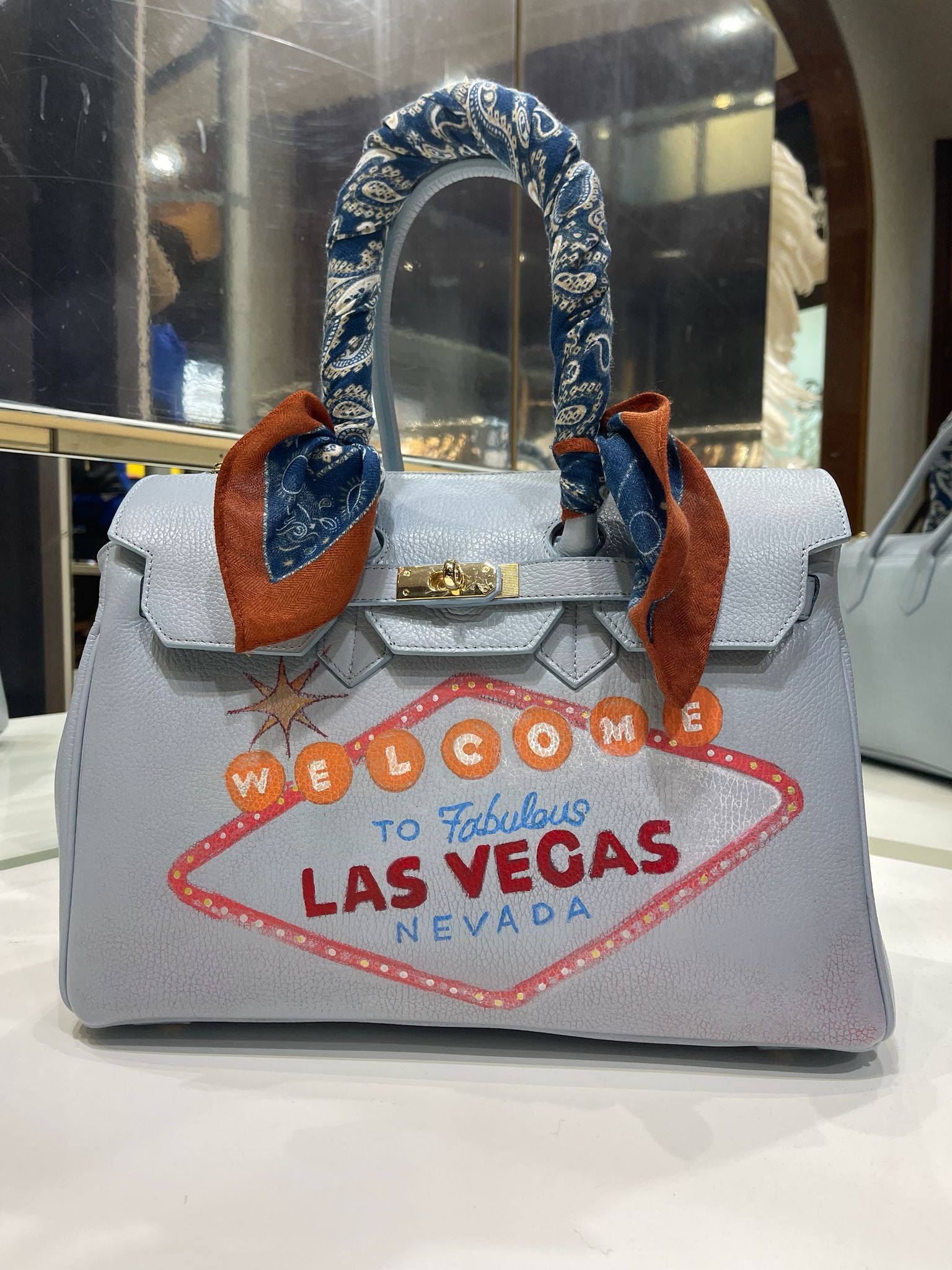 BOLSO " LAS VEGAS " CIUDADELLA BY THE BEGIN THE BEGIN - Imagen 5