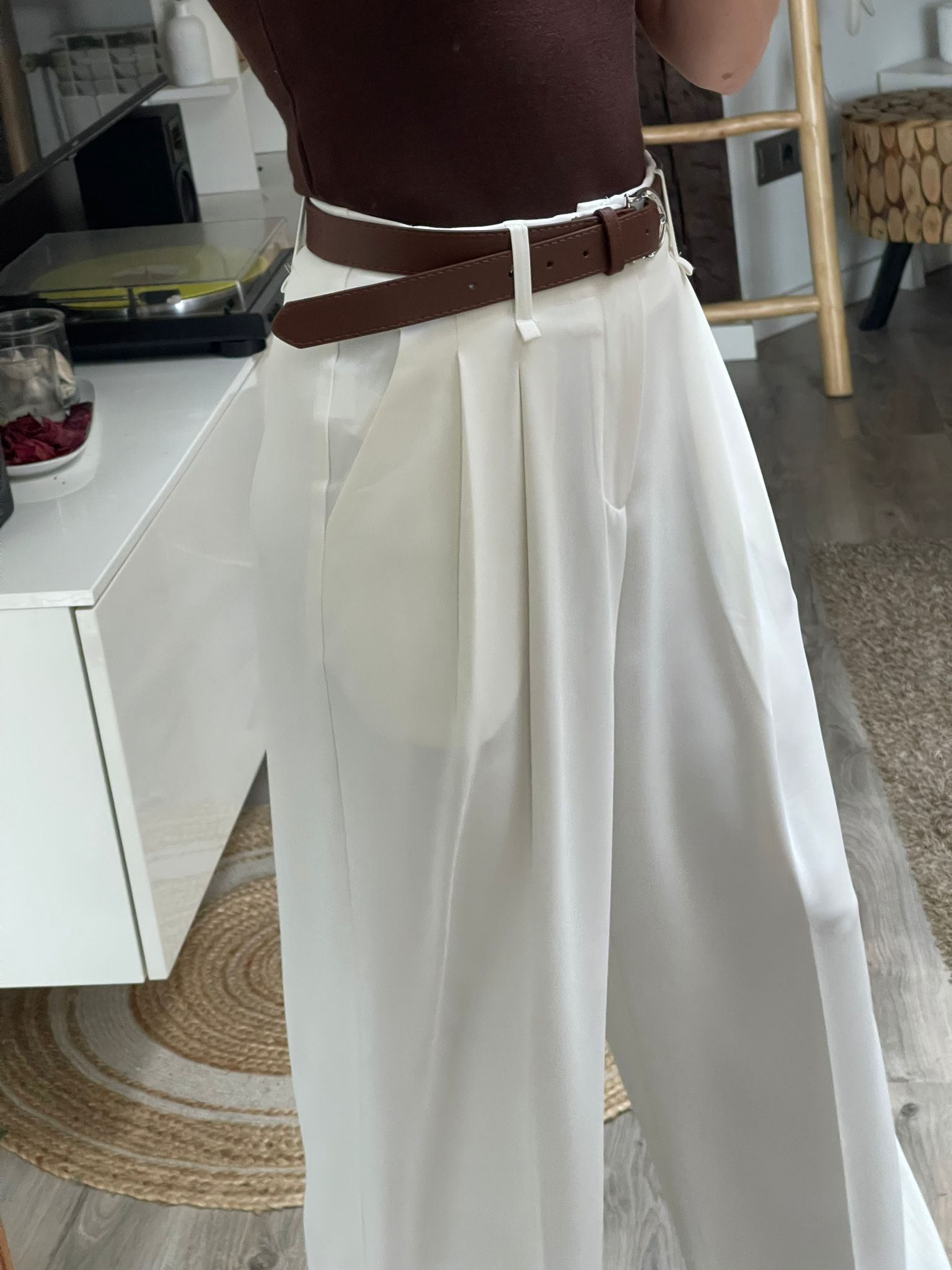 PANTALÓN BEATRIZ BLANCO - Imagen 3