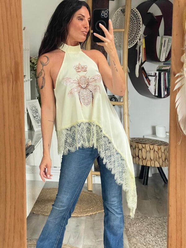 CAMISETA LUNA AMARILLA