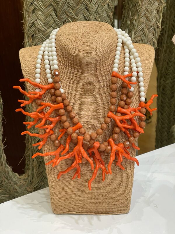 COLLAR MENORCA CORAL