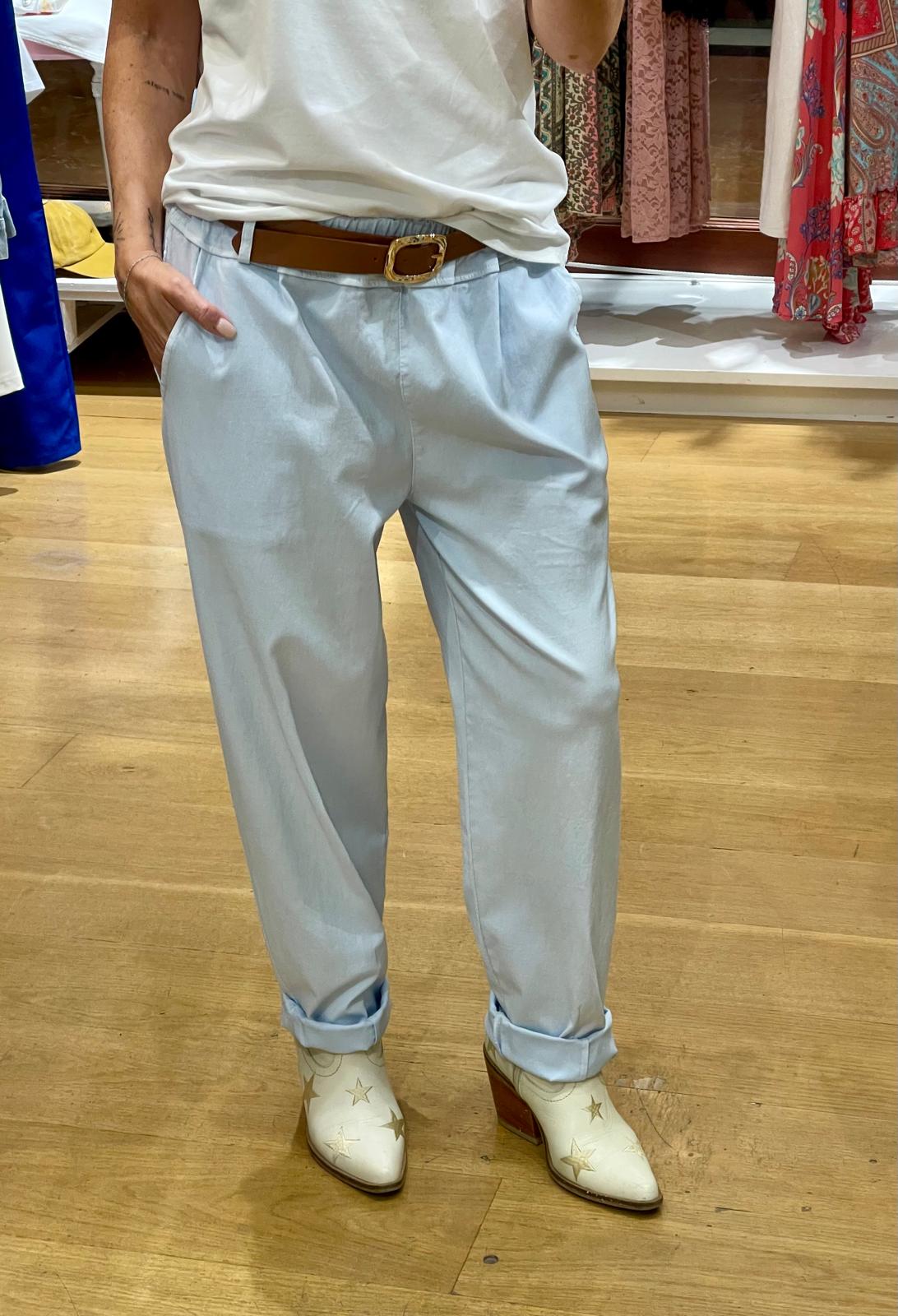 PANTALÓN MARIETA AZUL - Imagen 2