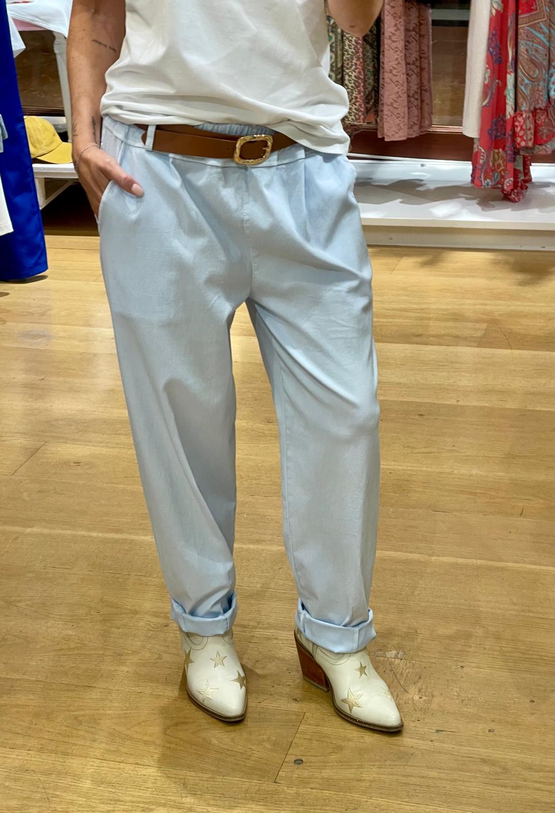PANTALÓN MARIETA AZUL