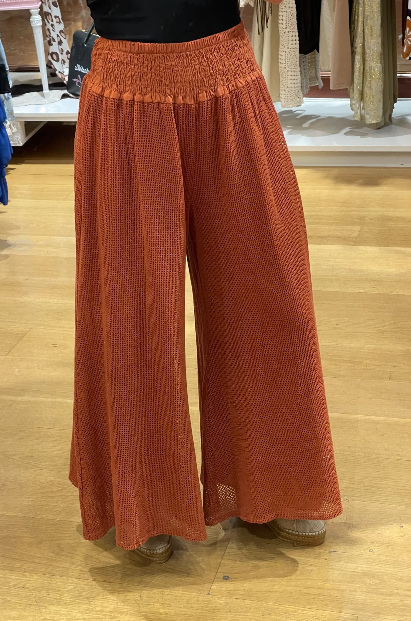 PANTALÓN SANTORINI TEJA - Imagen 2