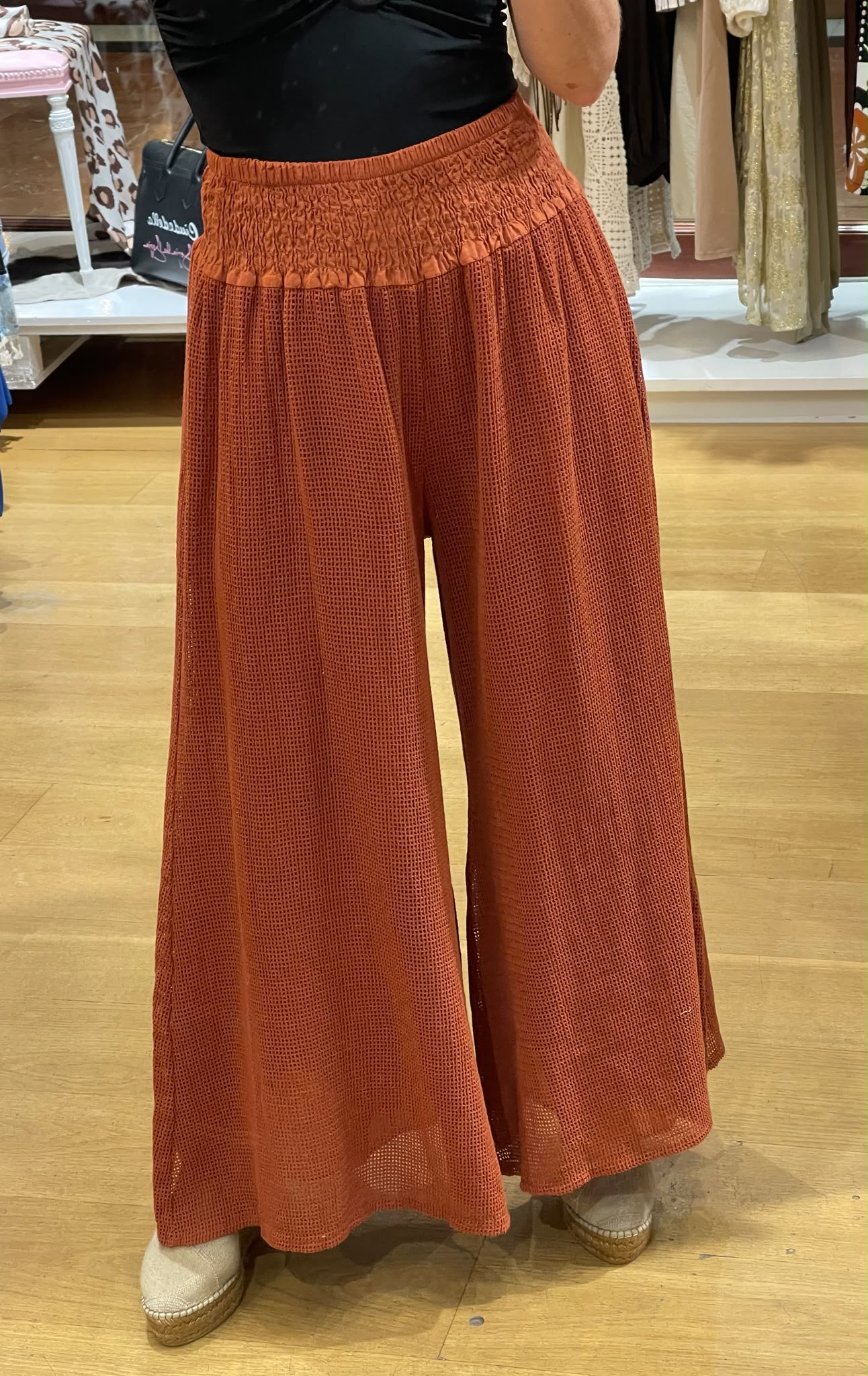 PANTALÓN SANTORINI TEJA