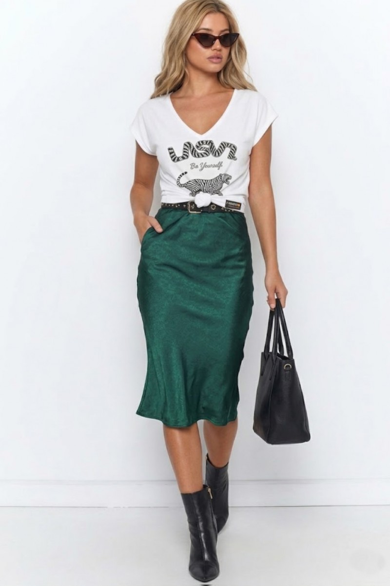 Camiseta de mujer LaSaL GUEPARD blanco - Imagen 5