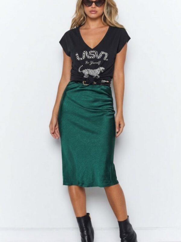 Camiseta de mujer LaSaL GUEPARD negro