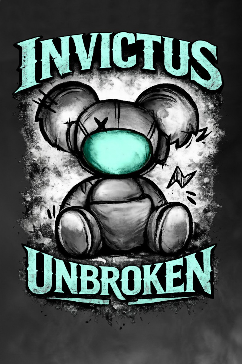 Camiseta de mujer LaSaL INVICTUS blanco - Imagen 4