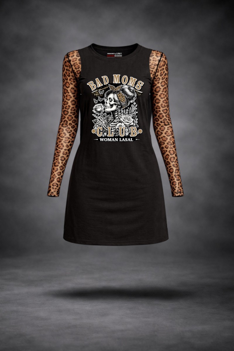 Vestido de mujer LaSaL CLUB negro - Imagen 4