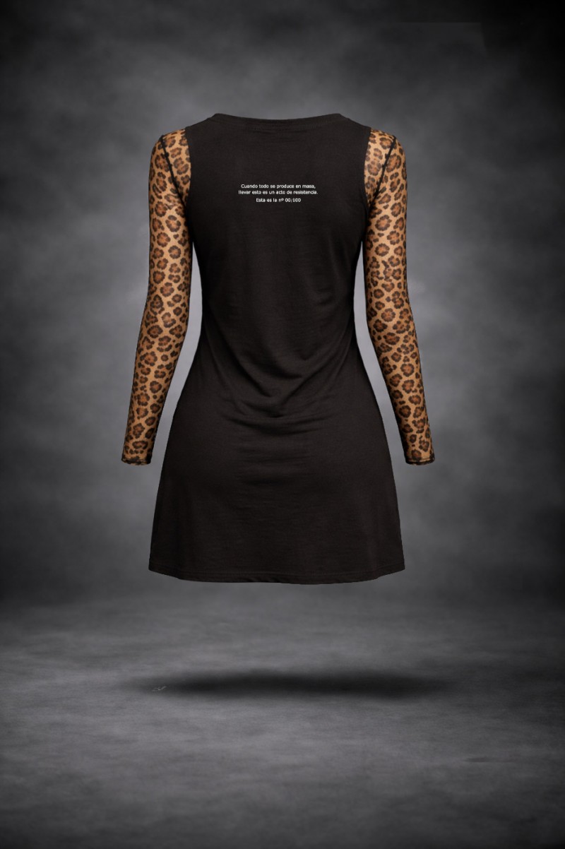 Vestido de mujer LaSaL CLUB negro - Imagen 3