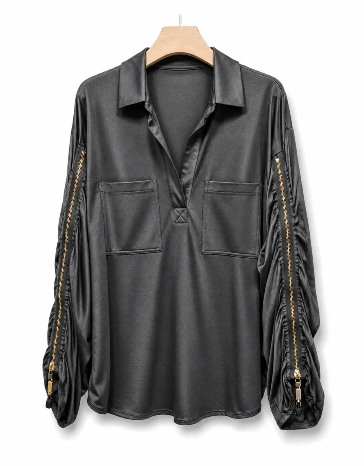 CAMISA ORLEANS GRIS - Imagen 3