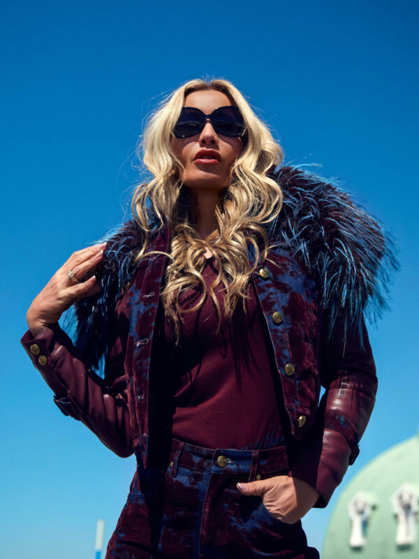 CHAQUETA MOSS CAMALEÓNICA