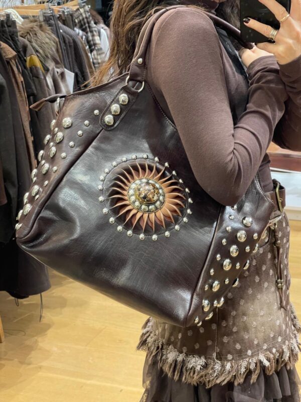 BOLSO PIEL MARRÓN