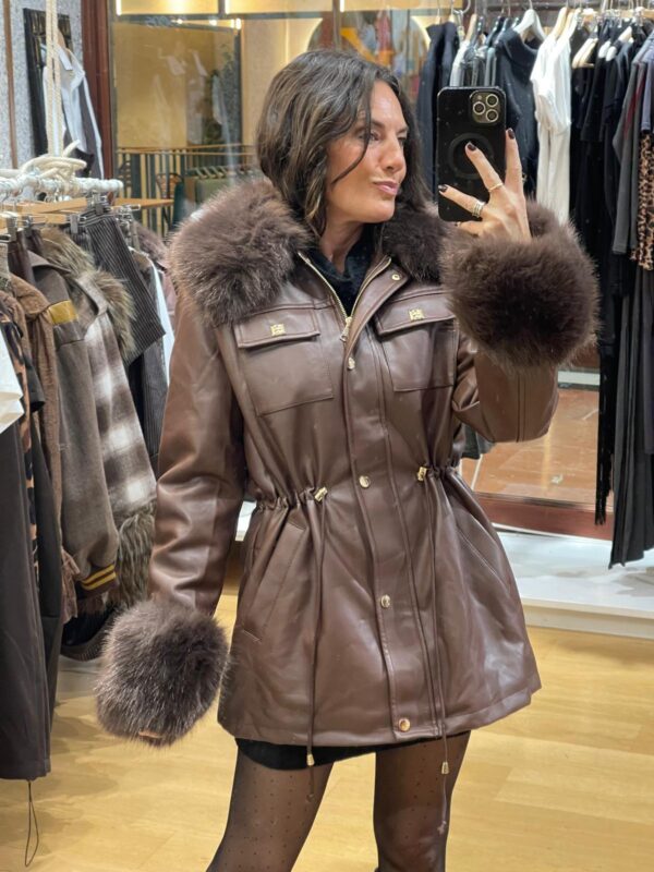 CHAQUETA CANDELA MARRÓN