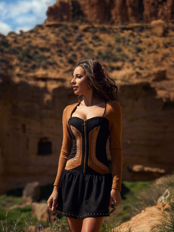VESTIDO KAYA CAMALEÓNICA